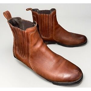 Aetrex Tyler Ankle Gore Boot Leather Orthopedic Classic Style Sz 10 US